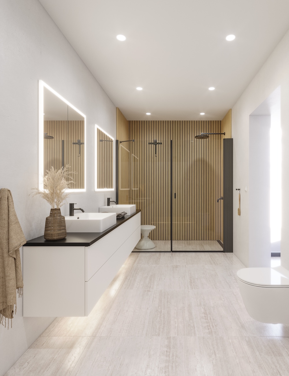 FotoDeens design in de badkamer met Dansani